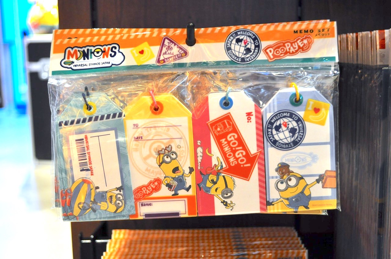 MINIONS TRAVELメモセット