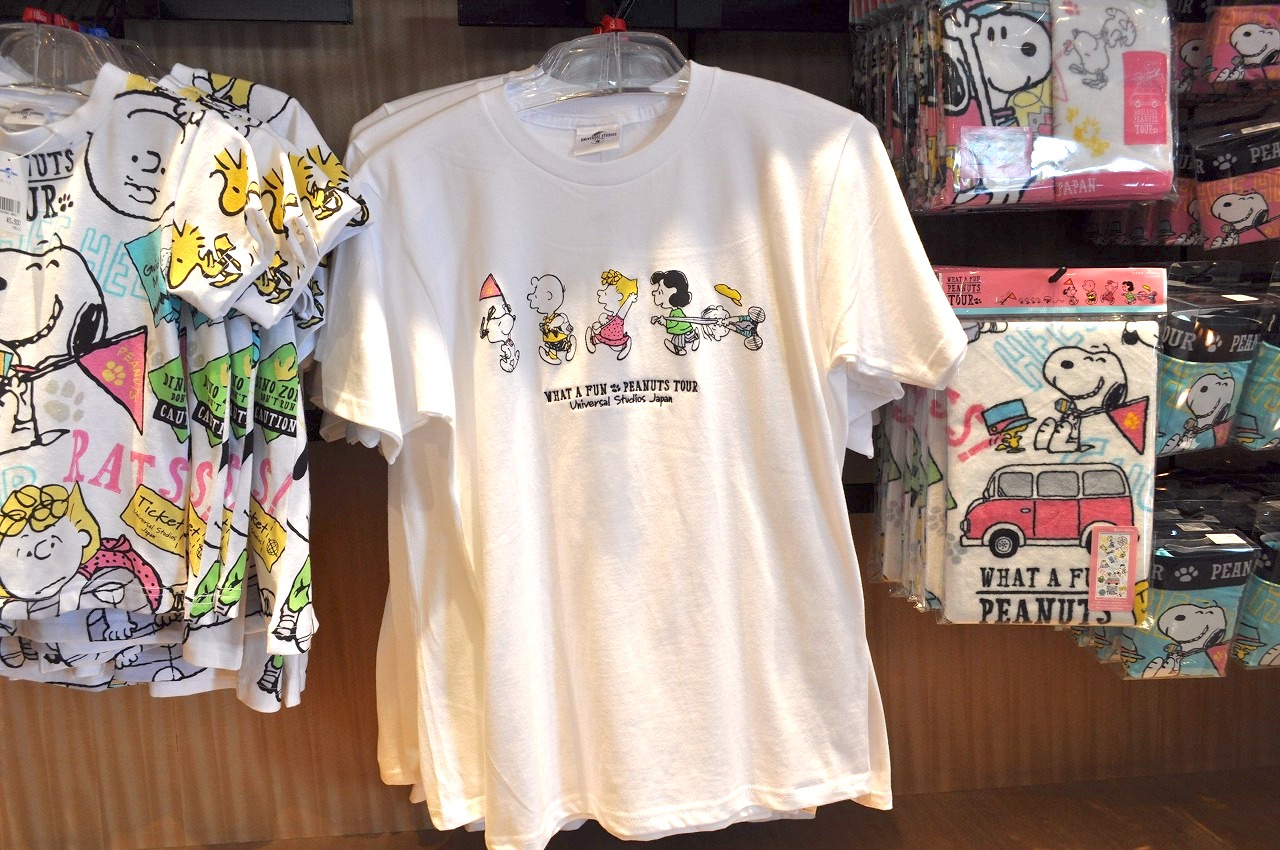 シンプルTシャツ／WHAT A FUN PEANUTS TOUR