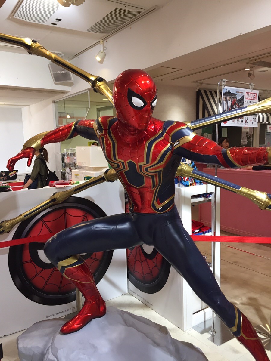 スパイダーマンのアトラクション