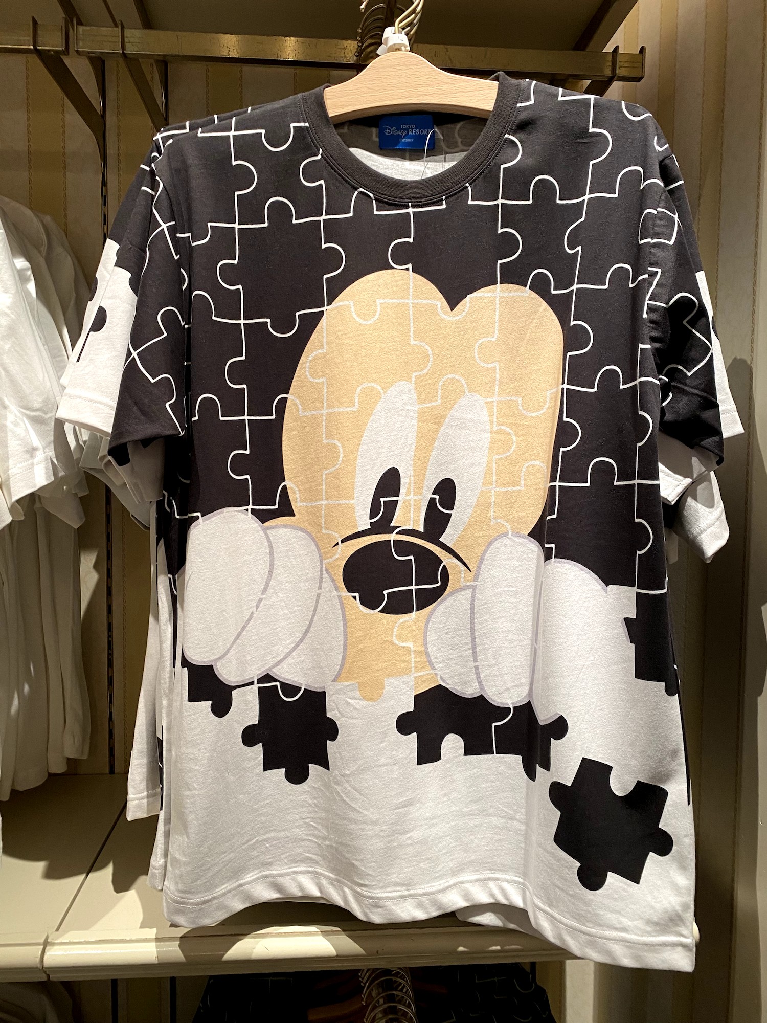 ミッキーパズルTシャツ