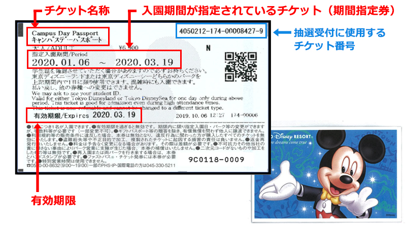 抽選可能チケット確認方法