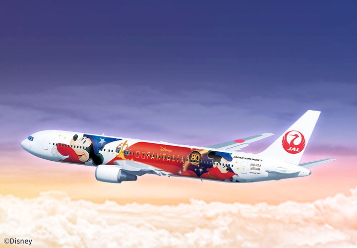 「JAL ドリーム エクスプレス ファンタジア80」就航！ディズニー塗装機のデザイン＆内装！運行路線情報も！