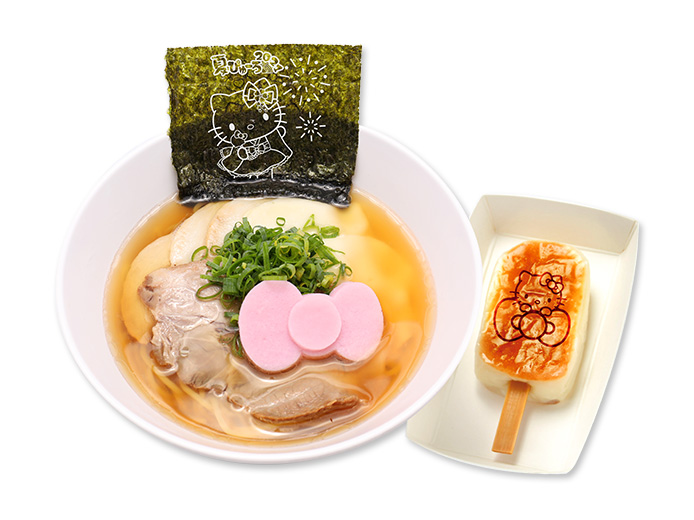 キティのパステルサマーチーズチャーシュー麺